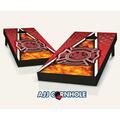 Mkf Collection By Mia K. Farrow Fireman Theme Cornhole Set with Bags - 8 x 24 x 48 in. 107-Fireman